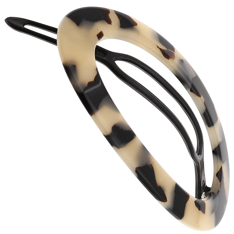Camila Paris CP2803 French Hair Barrette Clip for Women, Handmade, Flow, Slide-in Metal-Free Closure, Strong Hold Grip Hair Clips for Girls, No Slip Durable Styling Hair Accessories, Made in France - Image 1